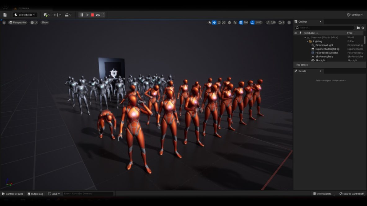 Trying On Clothes Animation 5.3 - Unreal