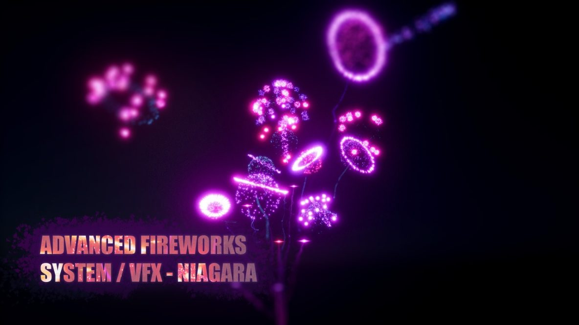 Vip Firework Advanced Fireworks System VFX 5.5 VIP - Unreal