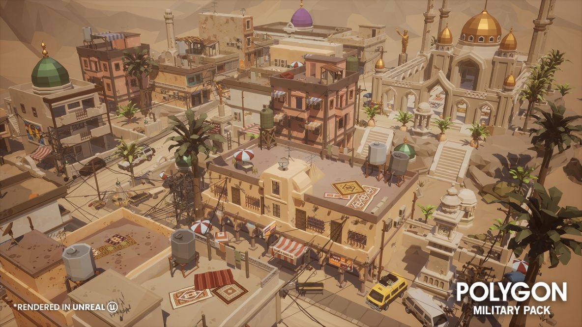 POLYGON – Military Pack – Low Poly Army and Guns for FPS, Shooters, RTS ...