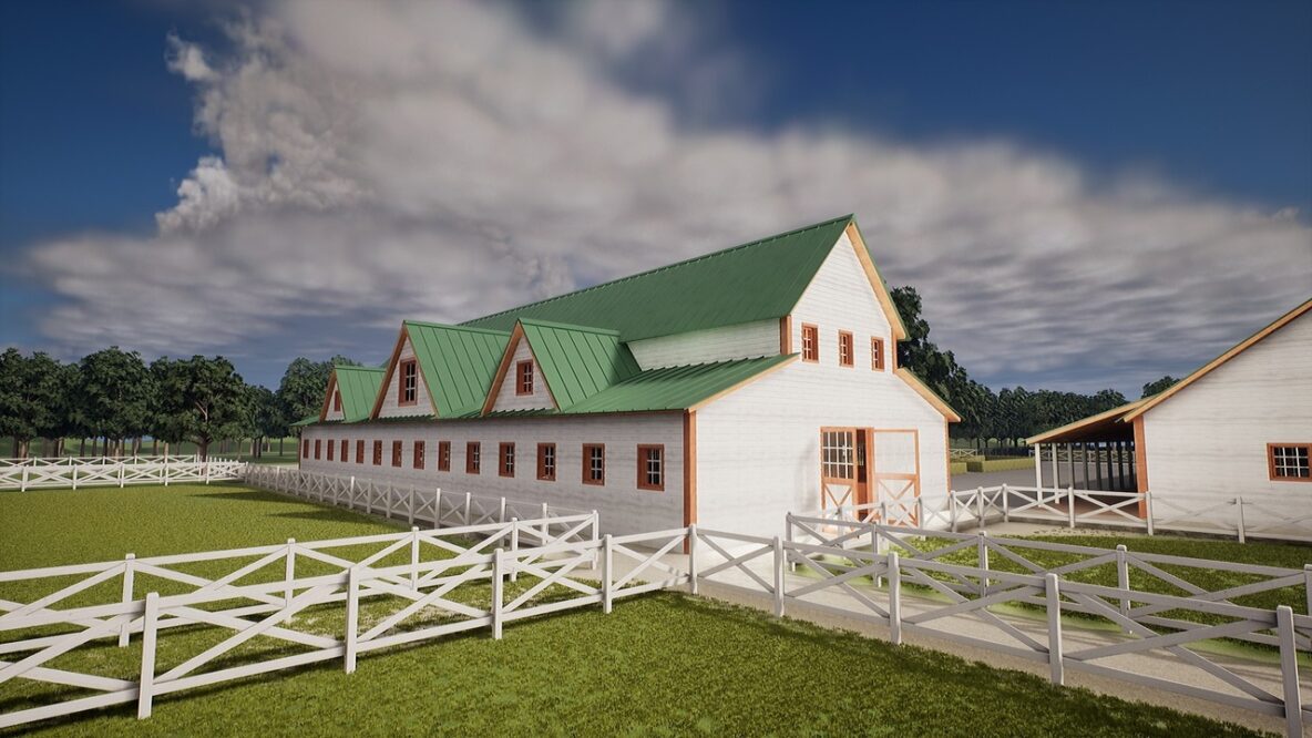 Large Horse Stable Ranch – Environment and Props 5.5 - Unreal