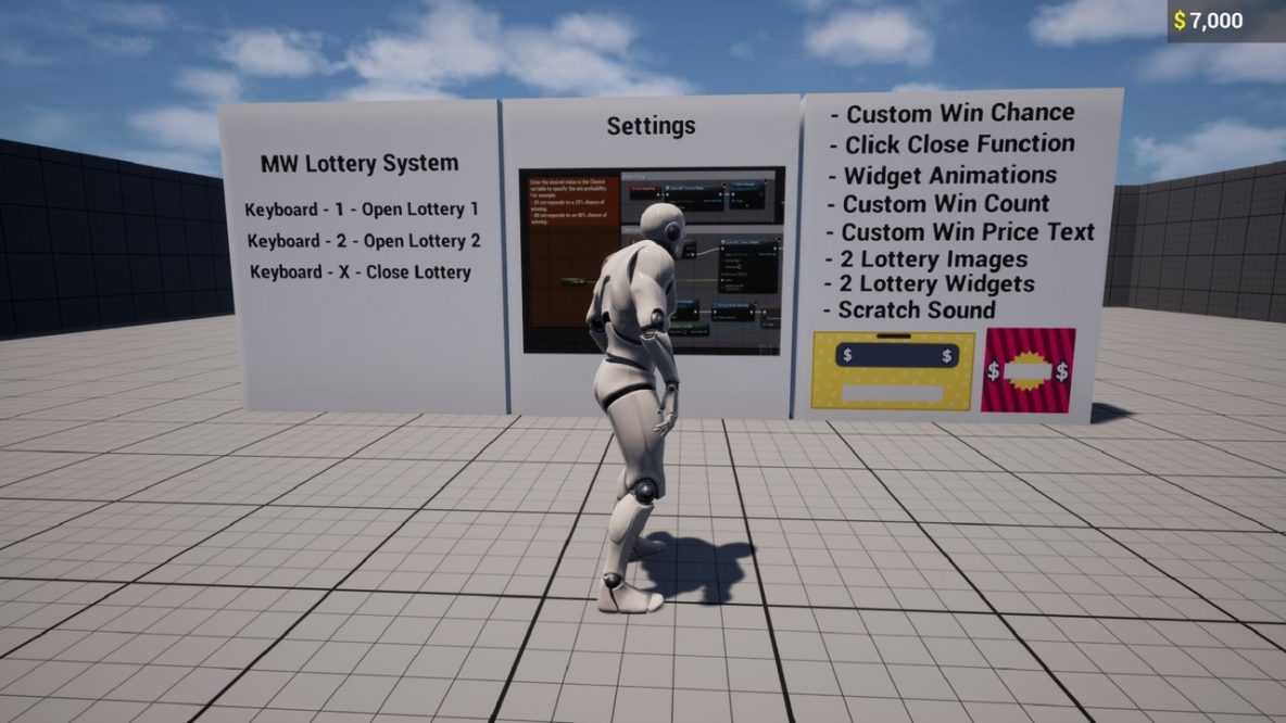 Scratch Card Lottery System 5.5 - Unreal