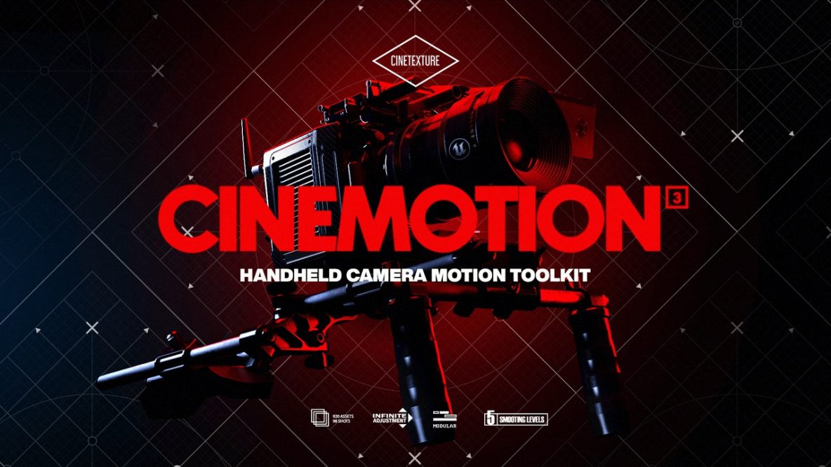 Cinemotion 3 Real Handheld Camera Motion Kit 5.6 - Unreal