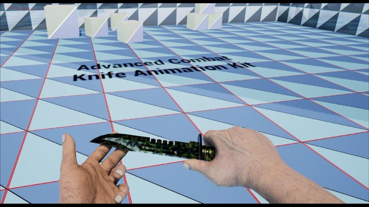 Advanced Combat Knife Animation Kit 5.6 - Unreal
